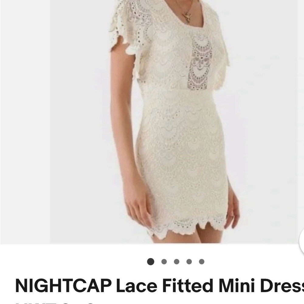 Nightcap womens lace mini dress; perfect condition. Worn 1x